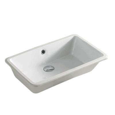Фото Artceram WASHBASINS GEA  Раковина встраиваемая снизу 53х34.5 см, без отв под смеситель,без крепежа ACA001, цвет белый.