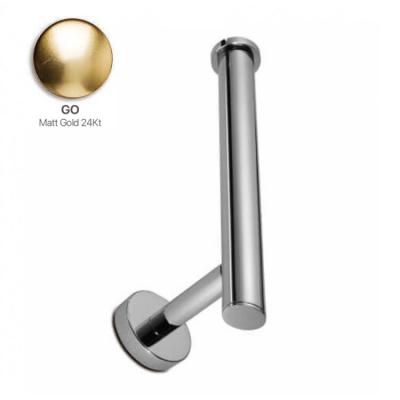 Фото Держатель запасного рулона бумаги, 3SC, Europe, шгв 40*80*170, цвет-Matt Gold 24Kt