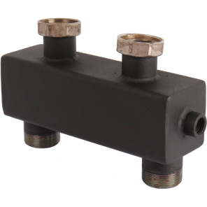 Фото Гидравлическая стрелка ROMMER (RDG-0015-004003) с накидными гайками 1 1/2, 5,60 м3/час