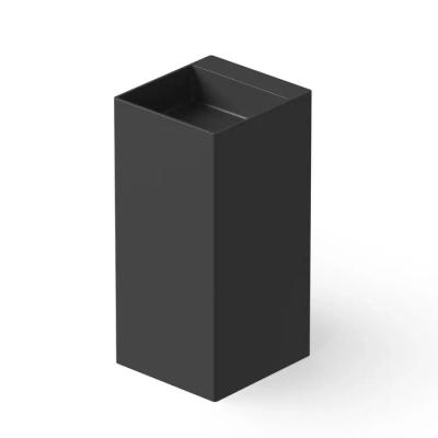 Фото Dea Design Pedestal Basin Раковина 42х45х90см., напольная, без отв., Solid Surface, цвет: Black №16