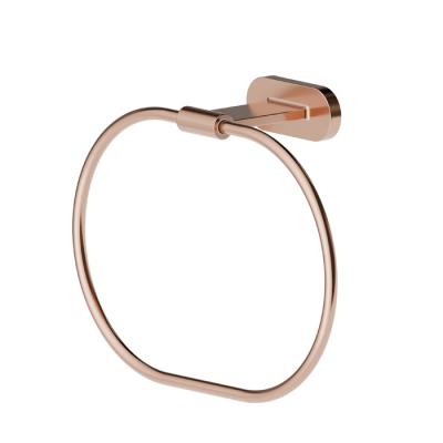 Фото Newform Accessori tondi Полотенцедержатель кольцо, цвет: PVD copper bronze