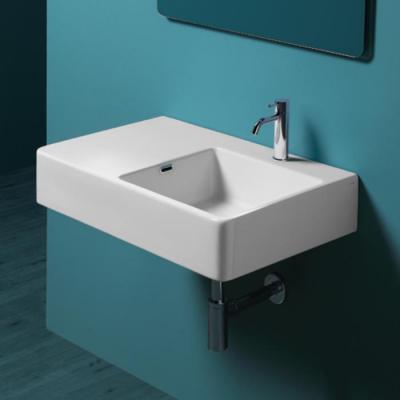 Фото SIMAS Top e lavabi d'arredo раковина накладная/подвесная 75х45 см с 1  отв. под смеситель правая ,цвет белый