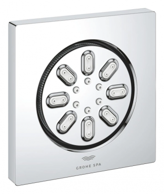 Фото Боковой душ GROHE Rainshower SmartActive 75, 3,3 л/мин, 2 режима, хром (26802000)