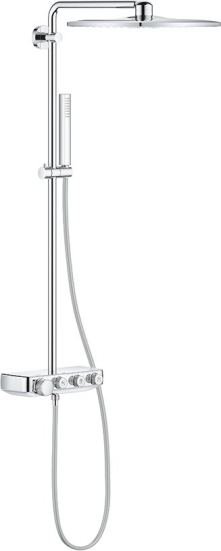 Фото 26508000 Euphoria SmartControl 310 DUO Cube Душевая система с термостатом, хром