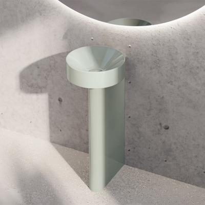 Фото BETTE Suno Pedestal Раковина напольная 34x84cм, без отв., цвет: Salvia