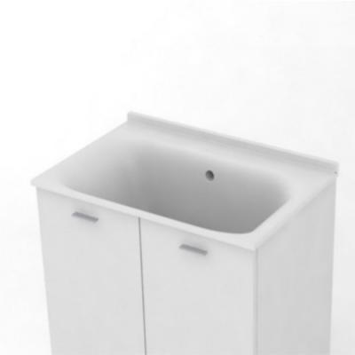 Фото Kerasan Aquadom Раковина 75х50 см, без отв., цвет: белый