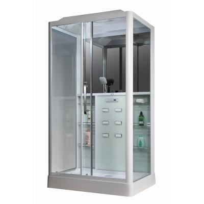 Фото Душевая кабина Loranto CS 127 L 90х120х235 левосторонняя, прозрачное стекло 6 мм., профиль белый (CS00035778)