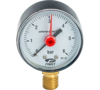 Фото Watts  ALMD Подпиточный клапан ALIMAT 1/2" с манометром (TM-10004889(02.40.205))