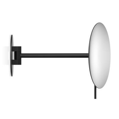 Фото Decor Walther Round SPT 72 Косметическое зеркало 22.4см, подвесное, увел. 5x, цвет: матовый черный