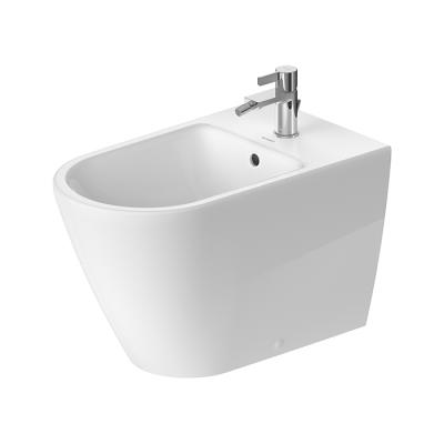 Фото Duravit D-Neo Биде напольное 37x65х40 см, с переливом, с 1 отв., цвет: белый