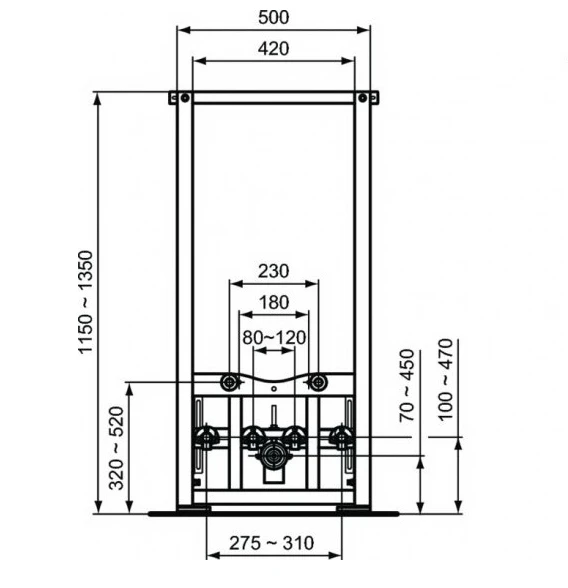 Фото Комплект 2 в 1 биде + инсталляция Ideal Standard Connect Air D212101
