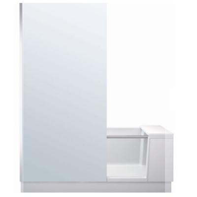 Фото Ванна, Duravit, Shower+Bath, шгв 1700*750*2105, со смонтированной дверцей, стекло в панели слева, цвет-белый матовый