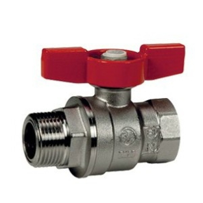 Фото Кран шаровой Giacomini 1" НВ (бабочка) серия R854 R854X025 (R854X025)