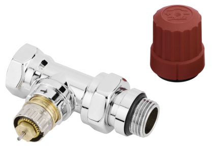 Фото Danfoss Клапан RA-NCX прямой, хромированный (013G4248)