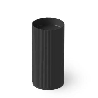 Фото Dea Design Pedestal Basin Раковина 45х45х90см., напольная, без отв., Solid Surface, цвет: Black №16
