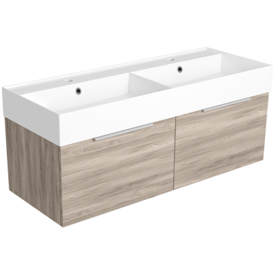 Фото SIMAS AGILE  Тумба подвесная 120x46xh40 см, для раковины AG121D.., 1 ящик, ручка матовый хром, цвет ROCCIA