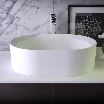 Фото KNIEF Glow Раковина накладная 55х40х15 см без перелива, без отв под смеситель, цвет белый матовый