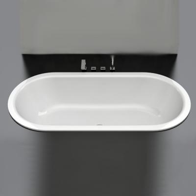 Фото BETTE Starlet Flair Oval Ванна  с шумоизоляцией  158х68х42см, с самоочищающимся покрытием Glaze Plus, белая