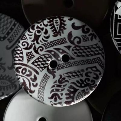 Фото Kerasan Deco Декоративная пластина для слива раковины DECO. цвет Decoro Damasco 2
