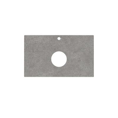 Фото Kerama Marazzi PL1.DL500920R\80 Спец. изделие декоративное для накладных раковин Фондамента 80 см, серый натуральный