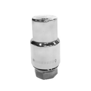 Фото SR Rubinetterie Термостатическая головка N093, М30х1,5 цвет: никель матовый, N093-0000NS00 (N093-0000NS00)