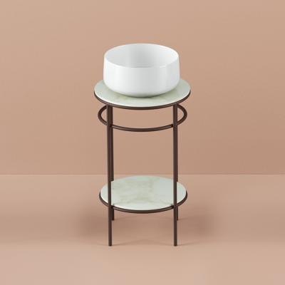 Фото Artceram VOGUE Мраморная столешница D44 см, цвет calacatta gold
