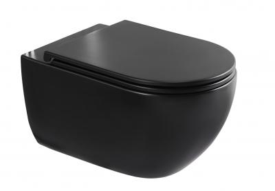 Фото SKANDENBORG RIMLESS
Безободковый подвесной унитаз EWC700-125B