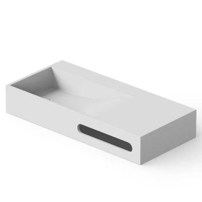 Фото DEA DESIGN Washbasins Раковина настольная 90x42xh15 см, материал: Solid Surface искуственный камень, цвет: White №18