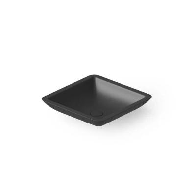 Фото DEA DESIGN Washbasins Раковина настольная 42,5x42,5xh10,5 см, материал: Solid Surface искуственный камень, цвет: Black №16