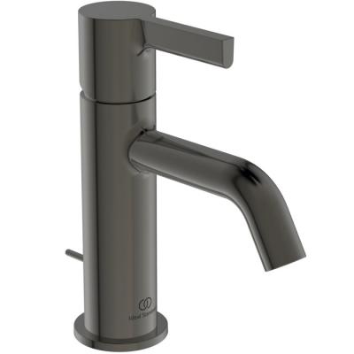 Фото Ideal Standard Joy Смеситель для раковины, на 1 отв, с донным клапаном, цвет: PVD Magnetic Grey