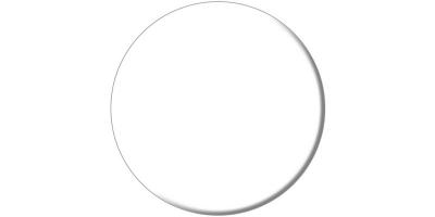 Фото Kerama Marazzi CO4.43\WHT Круглая полка Cono/Коно встраиваемая 43,1, белая глянцевая