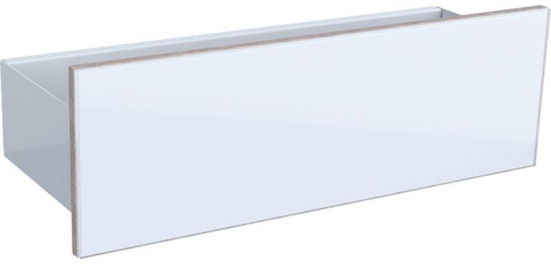 Фото Полка для мебели Geberit Acanto 45x16 500.617.01.2 белый