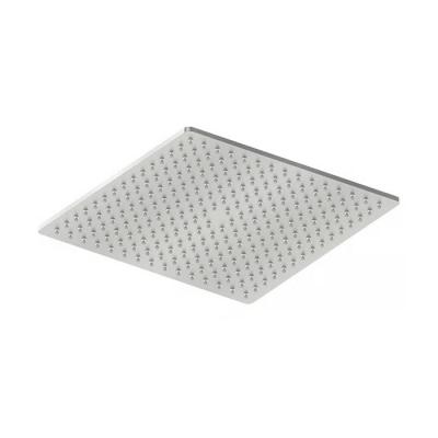 Фото QuadroDesign Душевая программа SF032-AS Верхний душ  400х400мм, цвет Brushed Stainless Stell
