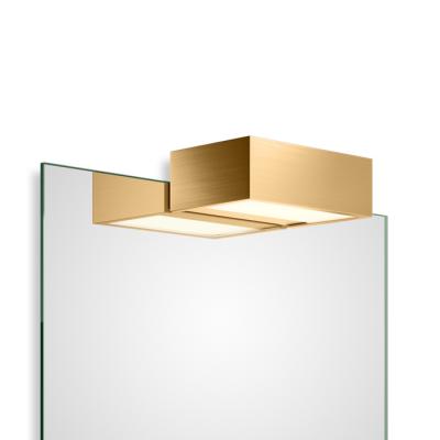 Фото Decor Walther Box 1-15 N LED Светильник на зеркало 15x10x5см, светодиодный, 1x LED 18.4W, цвет: золото матовое