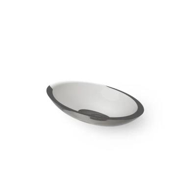 Фото DEA DESIGN Washbasins Раковина настольная 60x35xh10,5 cm, материал: Glasstech прозрачная смола, цвет: Smoky Black R4