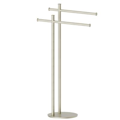 Фото Newform Accessori tondi Полотенцедержатель напольный, цвет: PVD brushed pale gold