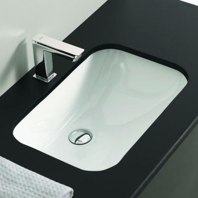 Фото Artceram WASHBASINS NETTUNO  Раковина встраиваемая снизу 56Х38 см, без отв под смеситель,  без крепежа ACA001, цвет белый.