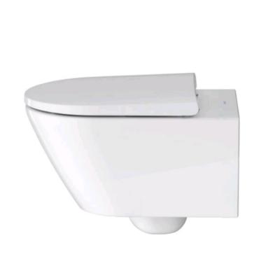 Фото Duravit D-Neo Унитаз 37х54см, подвесной, безободковый, цвет: белый матовый сатинированный