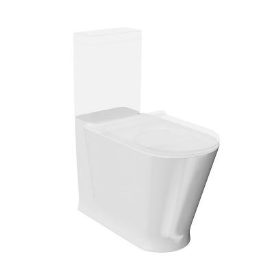 Фото Kerama Marazzi PLMR.wc.01 Унитаз Plaza Modern/Плаза Модерн напольный безободковый, белый глянцевый