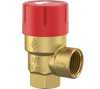Фото Meibes  Предохранительный клапан Prescor 1/2 x 1/2 -3bar (TM-FL 27665)