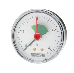 Фото Watts Манометр радиальный нр 1/4х 4 бар (961)