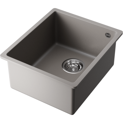 Фото Кухонная мойка Omoikiri Bosen 38-U-GR Tetogranit/leningrad grey