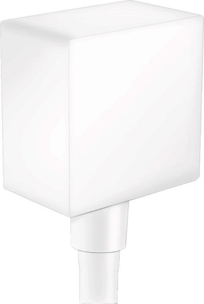 Фото 26455700 HG Fixfit Square шланговое подсоединение матовый белый