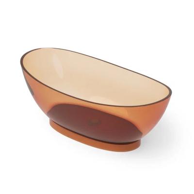 Фото DEA DESIGN Elegant Ванна отдельностоящая 155x78xh58 см, материал: Glasstech прозрачная смола, цвет: Sunset R1