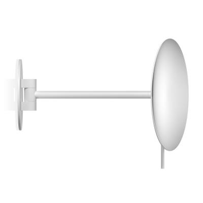 Фото Decor Walther Round SPT 72 Косметическое зеркало 22.4см, подвесное, увел. 5x, цвет: матовый белый