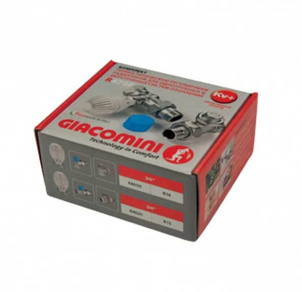 Фото Комплект термостатический Giacomini R470F-KV - 3/4 (11564)