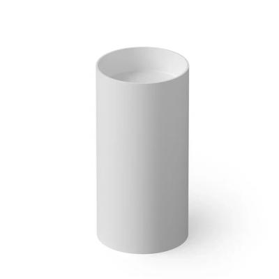 Фото Dea Design Pedestal Basin Раковина 40х40х82см., напольная, без отв., Solid Surface, цвет: White №18