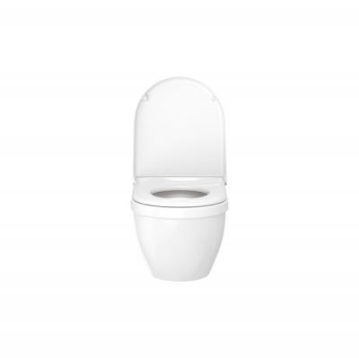 Фото Duravit Starck 3 Унитаз подвесной безободковый, 540х360 мм, с креплением Durafix, с WG, цвет: белый