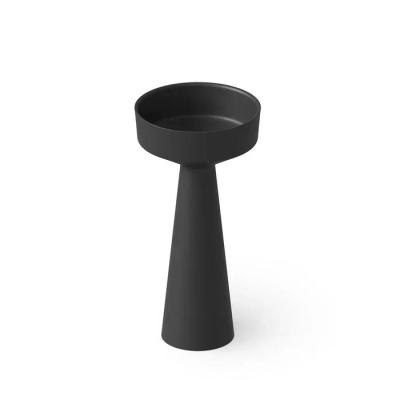 Фото Dea Design Pedestal Basin Раковина 42.5х42.5х85см., напольная, без отв., Solid Surface, цвет: Black №16