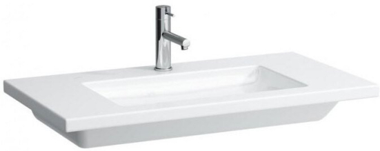 Фото Раковина-столешница Laufen Living Square 90х48 8.1643.3.000.104.1 подрезаемая
